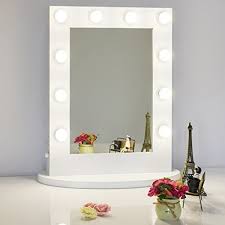 Turn your new or old night stand or any cabinet into a fantastic looking furniture using frameless mirrors! Hollywood Vanity Makeup Mirror For Women And Girls Having Such A Make Up Mirror Is Their Makeup Vanity Mirror With Lights Diy Vanity Mirror Vanity Light Bulbs