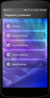 This fingerprints lock screen application not really determined your fingerprints, it is only simulation application. Fingerprint Lock Screen Simulator For Android Apk Download