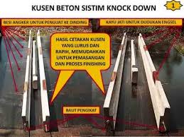Beli kusen beton online berkualitas dengan harga murah terbaru 2021 di tokopedia! Kusen Beton Bandung Youtube