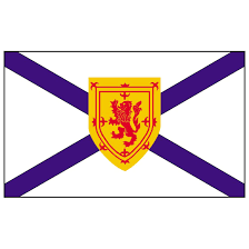 Flag of annapolis royal, nova scotia, canada. Nova Scotia Vector Flag Eps