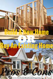 Should I Build A New Home Or Buy An Existing Home Building A New Home New Construction Home Buying