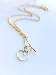 Pin On Initial Necklace