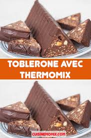 Toblerone Avec Thermomix Recette Bonbon Chocolat Recette Recette Bonbon Caramel