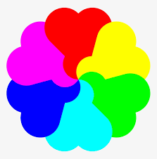 Check spelling or type a new query. Coloring Book Computer Icons Rainbow Heart Clipart Picture Of Colours Png Image Transparent Png Free Download On Seekpng