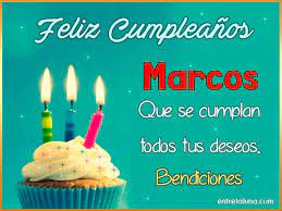 Maybe you would like to learn more about one of these? Que Tengas Un Feliz Cumpleanos Marcos