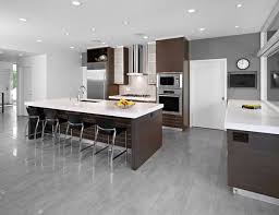 If wood isn't for you, try slate tiles in your kitchen. 20 Lovely Porcelain Tile Kitchen Floors Home Design Lover