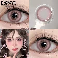 Lentes de contacto unshot rosas