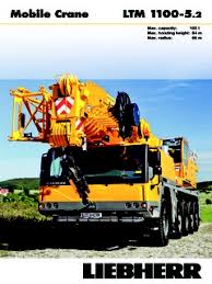 Liebherr Ltm 1100 5 2 Specifications Cranemarket