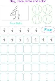 Number 4 Worksheets For Preschool Preschool Number Worksheets Preschool Coloring Pages Numbers Preschool
