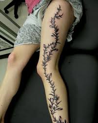 Ivy Vine Tattoos For Men Ivy Tattoos Designs And Ideas Girl Leg Tattoos Tribal Tattoos For Women Leg Sleeve Tattoo