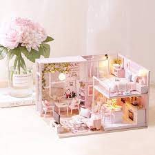1 24 Diy Miniature Dollhouse Kit Tranquil Life Loft Apartment Etsy In 2020 Diy Dollhouse Dollhouse Kits Wooden Dollhouse