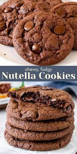 Nutella Cookies Recipe Nutella Cookies Nutella Cookies Recipe Chocolate Hazelnut Cookies