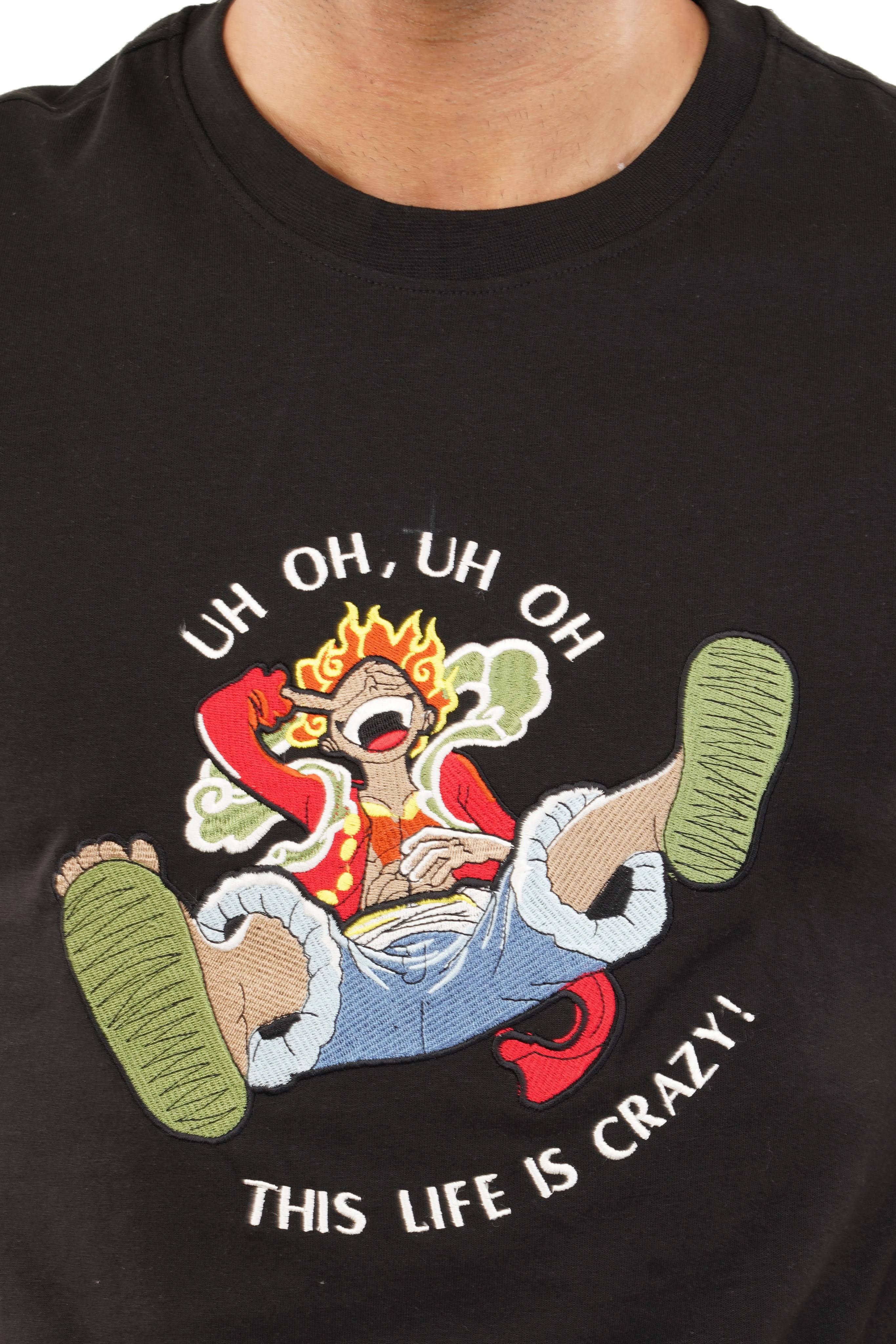 Luffy Embroidered Tee product image