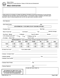 Learn about the available programs. Fillable Online Ccrs Illinois Child Care Management System Wage Verification Form Fax Email Print Pdffiller