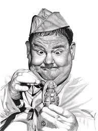 Oliver Hardy by Paul Stowe