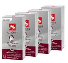 Smooth and light flavor that suits any occasion ground coffee 8.8 oz. Illy Espresso Intenso Coffee Bold Roast 40 Count Single Serve Capsules Compatible With Nespresso Original Line System Coffee Machines Buy Online In Saint Lucia At Saintlucia Desertcart Com Productid 182392482