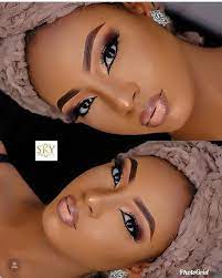 2019 Very Beautiful And Trendy Makeup Styles For Black Women Makeup For Black Skin Brown Skin Makeup Black Bridal Makeup