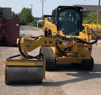 Offset Vibratory Roller Attachment | Skid Steer Roller ...