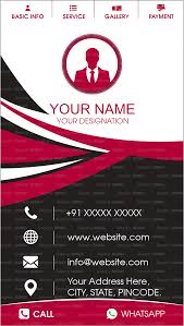 Make your own personalized business cards with our online business card maker. Free Template Of Digital Business Card Digital Business Card Business Card Maker Digital Visiting Card
