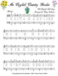 When it comes to decorating, it isn't just the inside of your home that needs some updating every once in a while. An English Country Garden Country Gardens Music Sheet Download Topmusicsheet Com