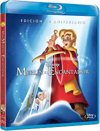 Merlin El Encantador Blu Ray Disney Aniversario Merlin