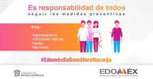 Gobierno Del Estado De Mexico On Twitter El Edomex Continua En Semaforo Naranja Por Ello Las Actividades Masivas Fiestas Y Reuniones No Estan Permitidas Cuidemostodosdetodos Https T Co Kbbhr4glut