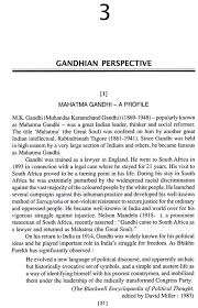 reading gandhi