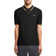 Shop men's polo shirts at fred perry. Fred Perry X Miles Kane Textured Pique Polo Shirt Black Sm7013 102
