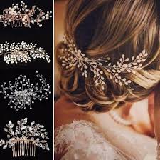 A wedding day is an important event in the life of every woman that is why it is necessary to think over all details about it can be a romantic hairstyle for wedding with pulled back waves if you pull a few pieces of the hair back with a low veil to demonstrate your loose. 2019 Western Wedding Fashion Headdress For Bride Handmade Wedding Crown Pearl Hair Accessories Hair Ornaments From Super002 3 33 Dhgate Com