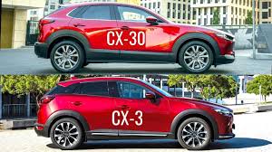 View price & specs of the mazda cx3 std 2020 on motory saudi arabia, with photos & reviews. 2020 Mazda Cx 30 Vs Mazda Cx 3 Youtube