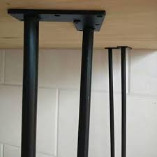 4 x wooden table legs pine beech aspen chair table stool chest 4 size soild. 28 Inch Metal Table Legs 71cm Black Steel Hairpin Table Leg Sturdy 3 Rod Mid Century Modern Furniture Industrial Style 10mm For Desk Dining Table Diy Furniture With Protector Feet Screws