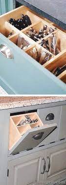 49 Stunning Kitchen Organization Cabinets Decorations And Design Ideas Farmhouse Kitchen Remodel Kitchen Utensil Storage Trendy Kitchen