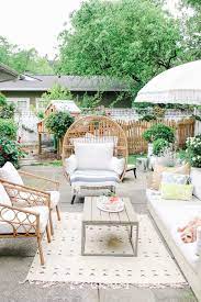 How To Update Your Patio For Summer Check Out These Simple Ideas That Will Inspire You To Get Outside And Cr Patio Makeover Outdoor Patio Decor Backyard Patio