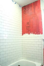 82 Installing Tub Surround Over Drywall Shower Surround Shower Wall Tile Diy Tile Shower