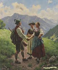 The project is designed to promote public interest in art, develop community pride and draw visitors to the retail or civic areas. The Encounter Artwork By Emil Rau Oil Painting Art Prints On Canvas For Sale Paintingstar Com Art Online Store