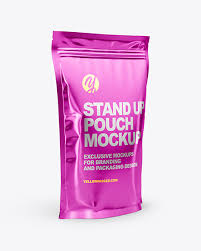 Glossy Pouch Mockup Free Psd Mockups Template Promockups