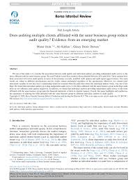 Sistem kerja obs group / sistem kerja cv obs grop. Pdf Does Auditing Multiple Clients Affiliated With The Same Business Group Reduce Audit Quality Evidence From An Emerging Market