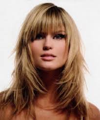 Layered Hairstyles Long Layered And Fine Hair On Pinterest Layered Hair With Bangs Long Hair Styles Layered Haircuts With Bangs