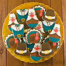 My Favorite Autumn Blue Color Semi Sweet Designs Thanksgiving Turkey Cookies Sugar Cookies Decorated Fall Decorated Cookies