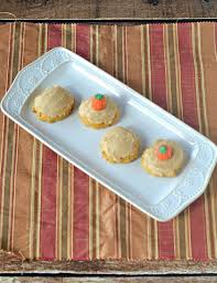 Pumpkin Cookies With Brown Butter Frosting What S Baking Recipe Brown Butter Frosting Cookie Recipes Yummy Cookies