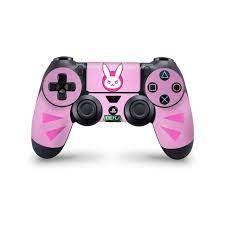 Ps4 Overwatch D Va Controller Skin Wrap Custom Decal Sticker By Kocustomcreationsau On Etsy Https Www Etsy Pink Games Game Controller Video Game Accessories