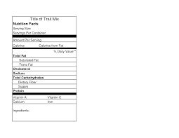 I have worked in a lot of nursing fields. Blank Nutrition Facts Label Template Word Doc Nutrition Label Template Word Printable Label Templates Kam Afala