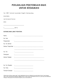 Mengapa harus membuat surat perjanjian? Contoh Surat Notis Keluar Rumah Sewa Situs Properti Indonesia