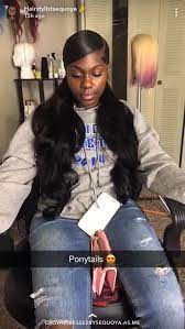 Pin By Nya Princess On B U N S P O N Y S Hair Ponytail Styles Weave Ponytail Hairstyles Slick Ponytail