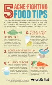 Infographic On Foods To Avoid To Prevent Acne Food For Acne Acne Diet Acne Fighting