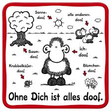 Pin Von Marion Hiller Auf Sheepschaf In 2020 Alles Doof Ohne Dich Doof Sheepworld