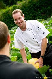 Our Head Chef Jamie Leon Picking Vegetables Fresh From The Hotel S Kitchen Garden Chef Restaurant Vegetables Garden Hotel Kitchen Hotel Suites Restaurant