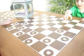 Diy Outdoor Checkers Game Table The Home Depot Outdoor Checkers Diy Outdoor Checkers Game
