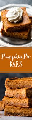 Like Pumpkin Pie But So Much Easier Made With A Graham Cracker And Toasty Pecan Crust These Easy Creamy Pumpki Pumpkin Pie Bars Pumpkin Pie Easy Pumpkin Pie