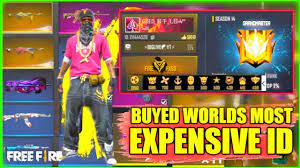 Free fire é um jogo mobile battle royale em que 50 jogadores caem de paraquedas em uma ilha em busca de armas e equipamentos para eliminar outros jogadores. World S No 1 Richest Players Id Rare Collection Free Fire 2020 Youtube